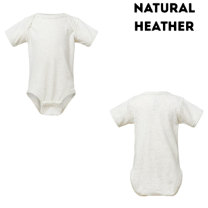 Infant Bodysuit - Natural Heather