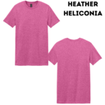 Softstyle T-Shirt - Heather Heliconia
