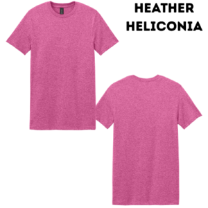 Softstyle T-Shirt - Heather Heliconia