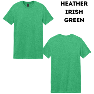 Softstyle T-Shirt - Heather Irish Green