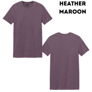 Softstyle T-Shirt - Heather Maroon