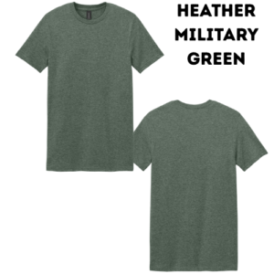 Softstyle T-Shirt - Heather Military Green
