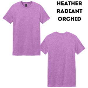 Softstyle T-Shirt - Heather Radiant Orchid