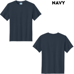 Core Cotton Tee - Navy