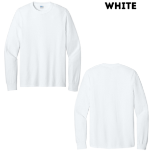 Core Cotton Long Sleeve - White